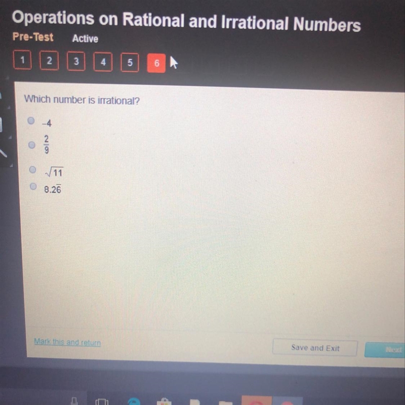 Which of them are irrational? Help please.-example-1