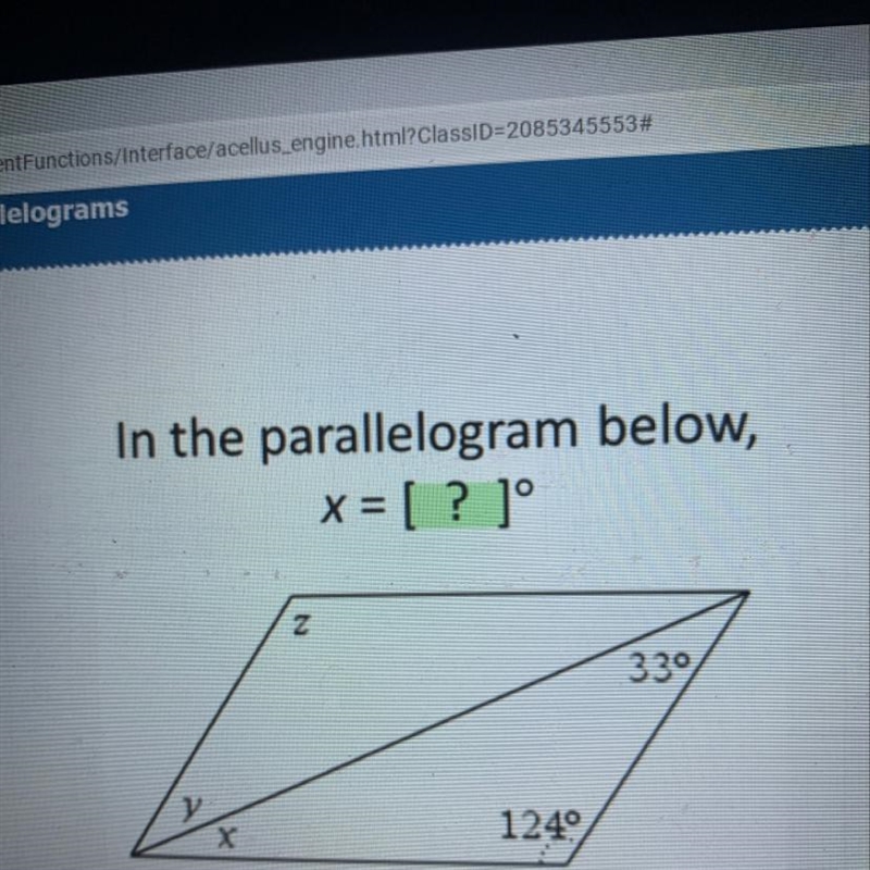 What is the value of x ?-example-1