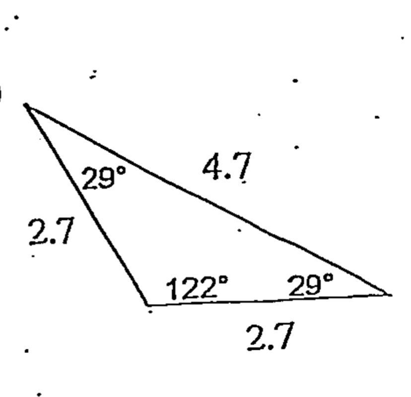 Equilateral scalene or isosceles?-example-1