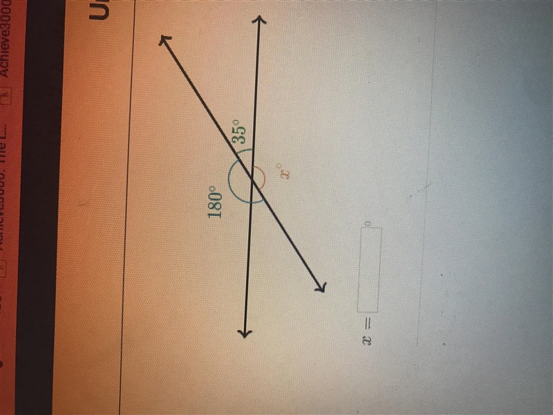 Find the missing angle?-example-1