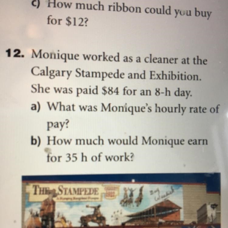 I need help for 12 b. it’s also in exploring rates!!! how do you get it with an explanation-example-1