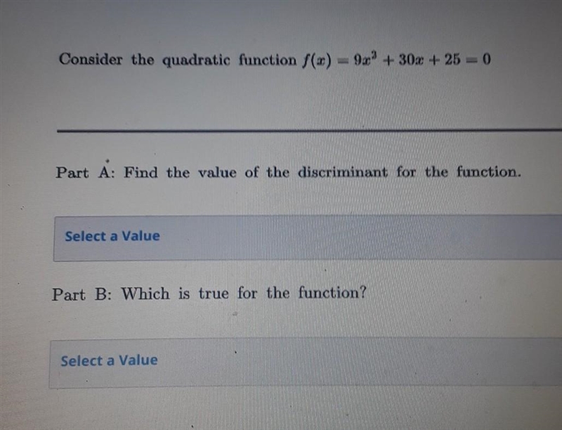 F(x) = 9x^2+30x+25 pls help ​-example-1