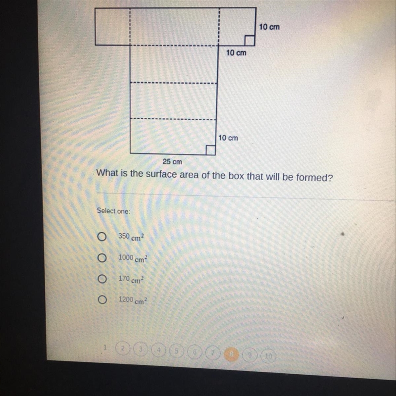 What is the surface area of the box that will be formed?-example-1