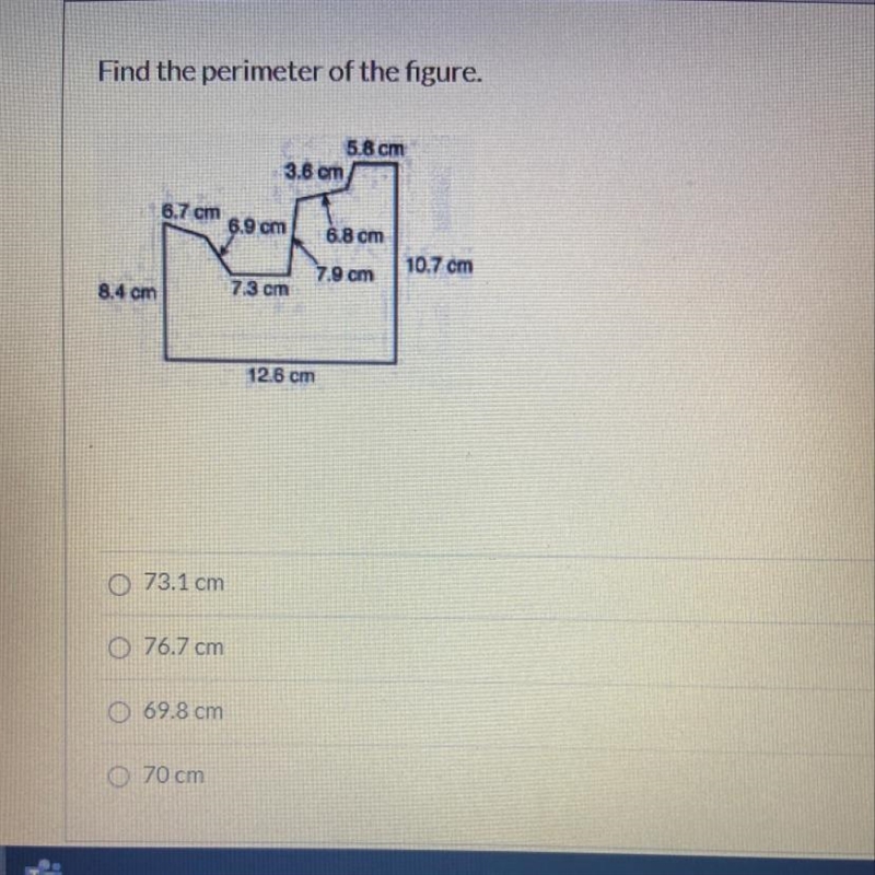 Find the perimeter of the figure.-example-1