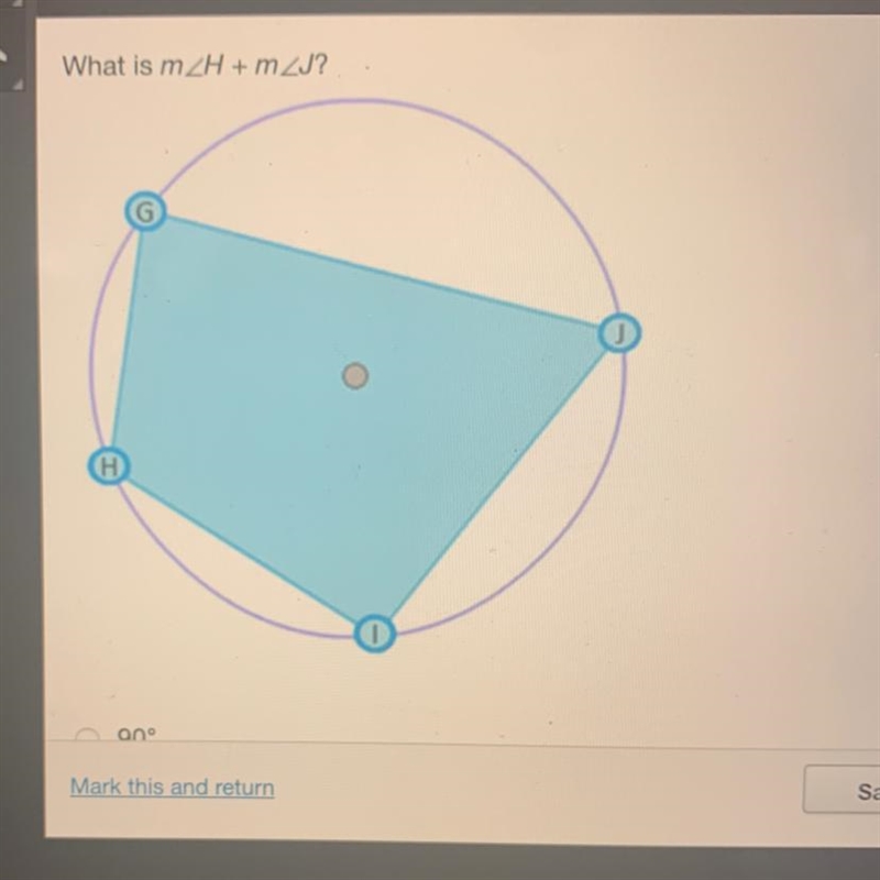 Answer choices A. 90 degrees B. 180 degrees C. 360 degrees D. Cannot be determined-example-1