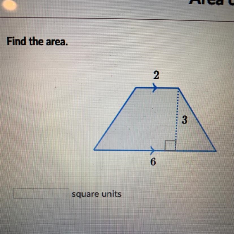 Find the area of the trapezoid for me please :(-example-1