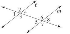 1) In the diagram, l || m. If the measure of angle 3 is 120 find the measure of the-example-1