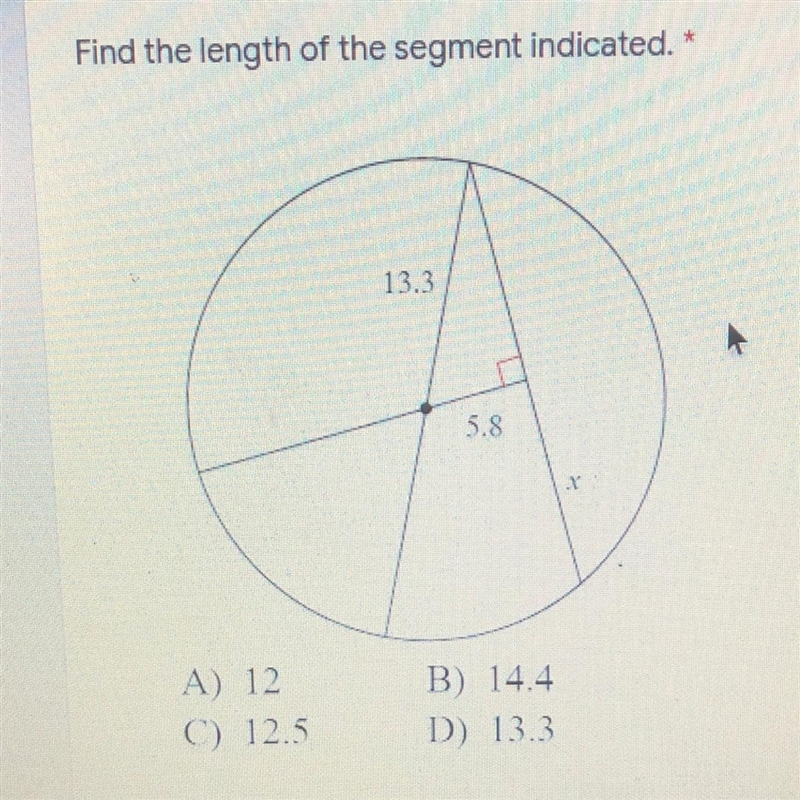 Find the length of the segment indicated.-example-1