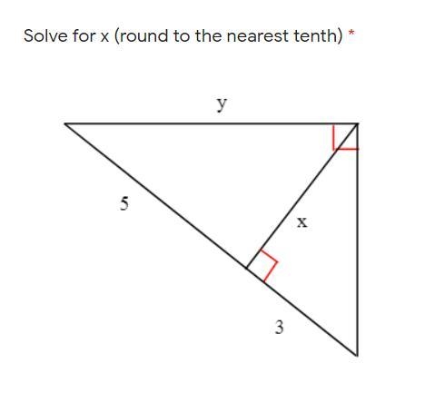 Solve for x (to the nearest tenth)-example-1