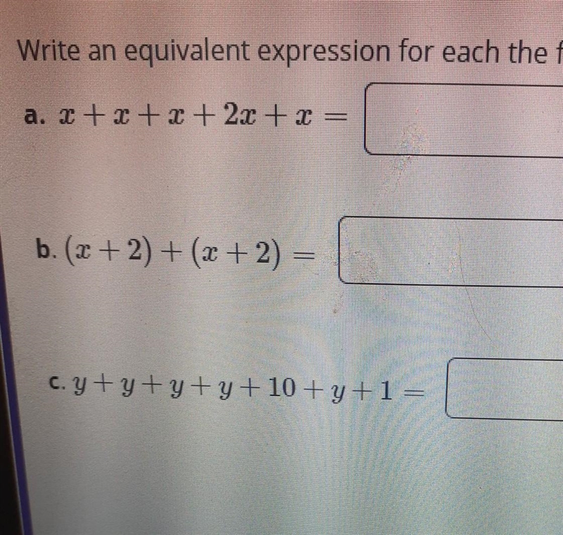 Write an equivalent expression for each of the following ​-example-1