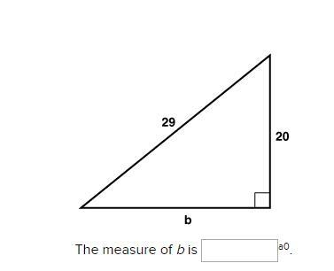 The measure of b is ___-example-1