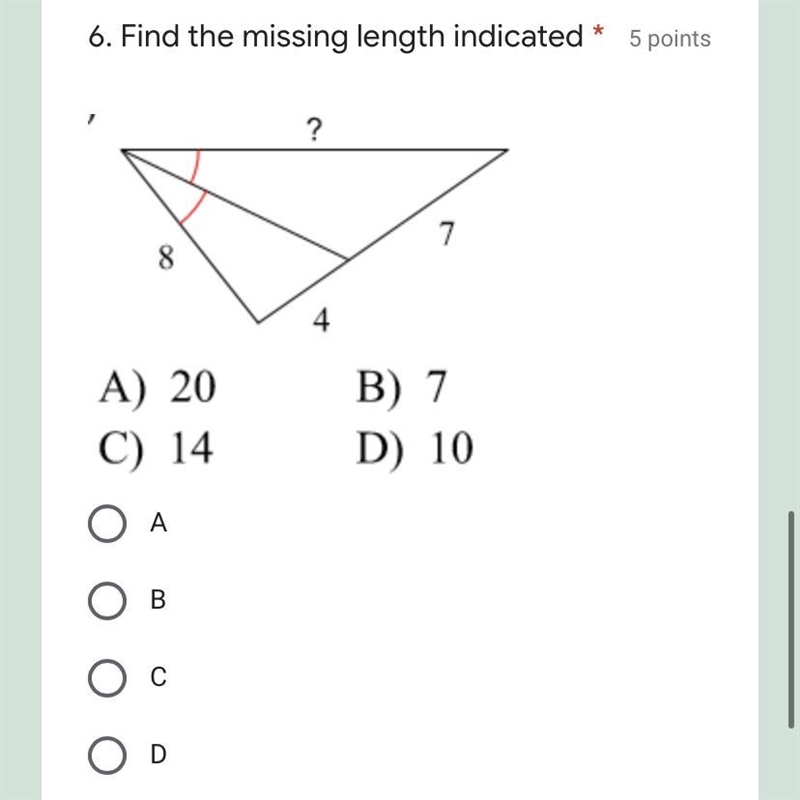 What is the missing length-example-1