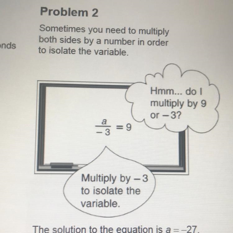 In problem 2, what rational number is a coefficient of a?-example-1