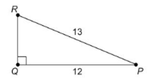 What is the m∠R? Round your answer to the nearest tenth. * A) 35.4° B) 50.6° C) 23.6° D-example-1