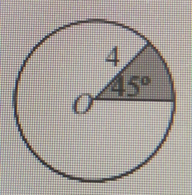 Find the arc length of the shaded sector please I don't want to fail​-example-1