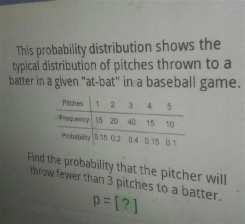 Probability DISTRIBUTIONS Please helpppp.Ill give points​-example-1