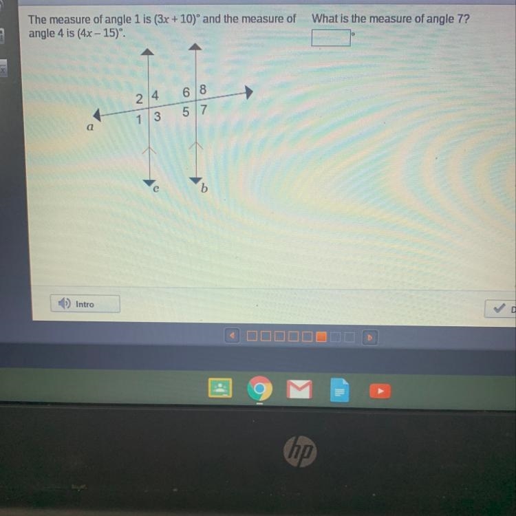 What is the measure of angle 7?-example-1