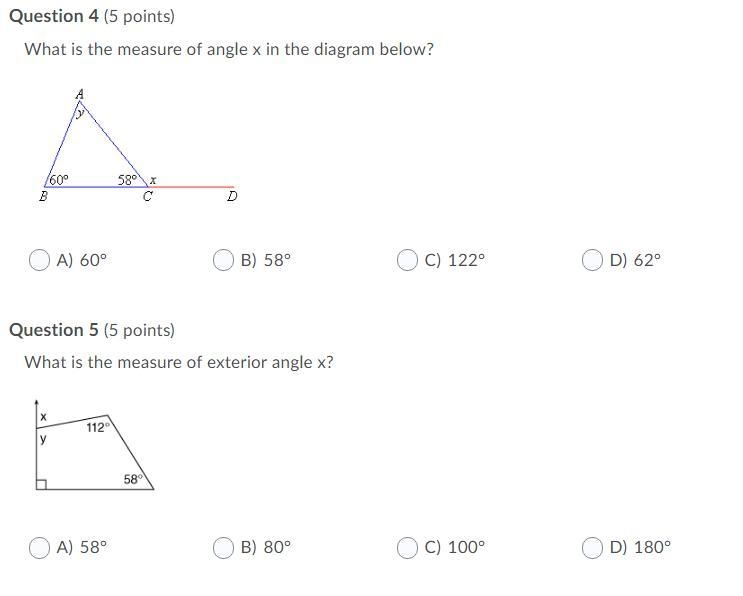 Geometry Angles question 4, Thanks if you help-example-1