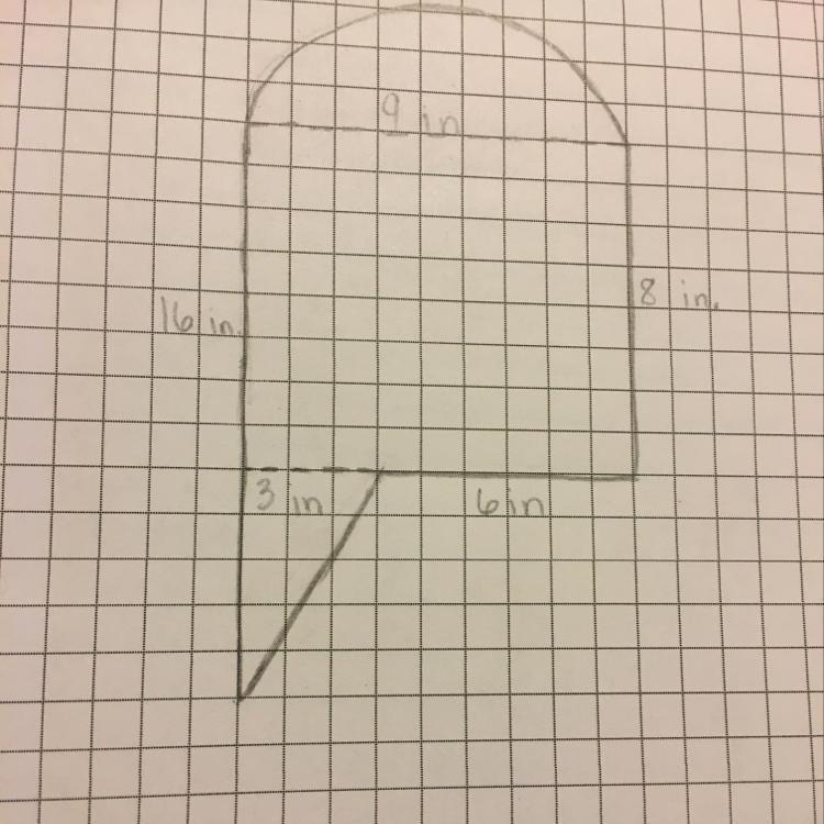 Can someone help me find the area and perimeter of the composite figure?-example-1