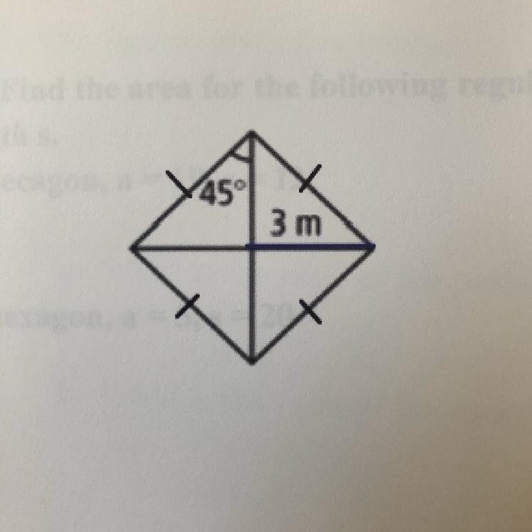 Find the area of the given figure.-example-1