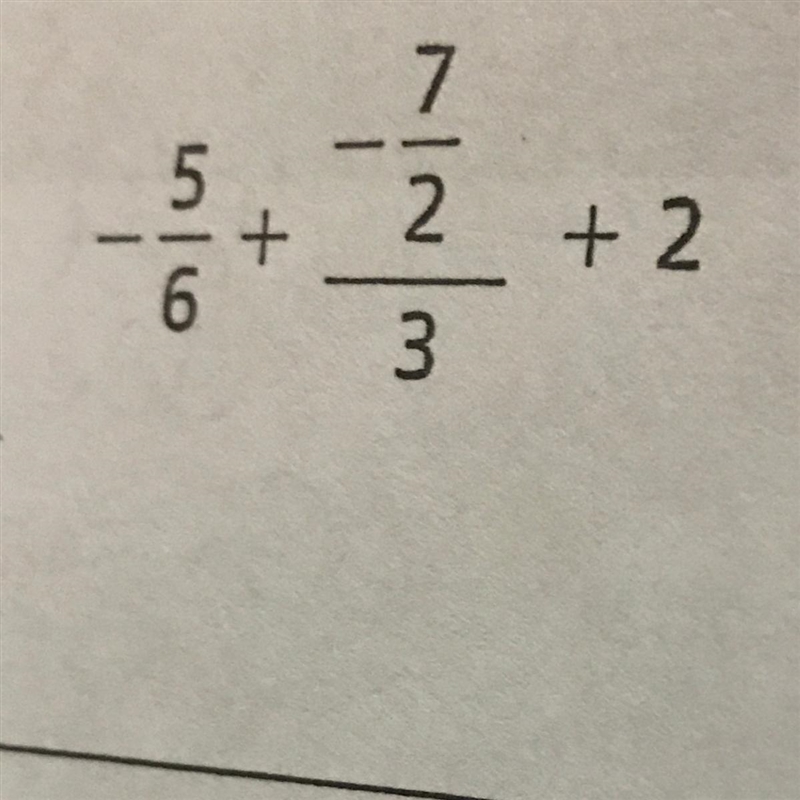 Explain the steps needed to determine the value of the expression-example-1