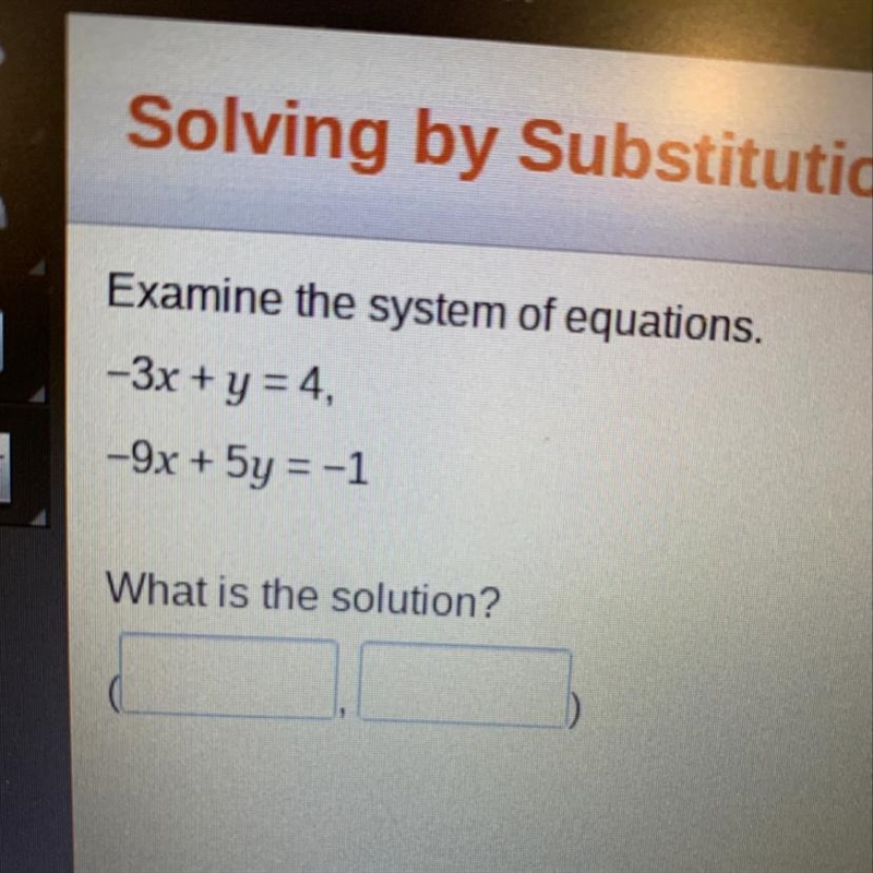 HELP ! PLEASE examine the system of equations.-example-1