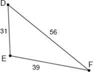 Which of the following applies the law of cosines correctly and could be solved to-example-1