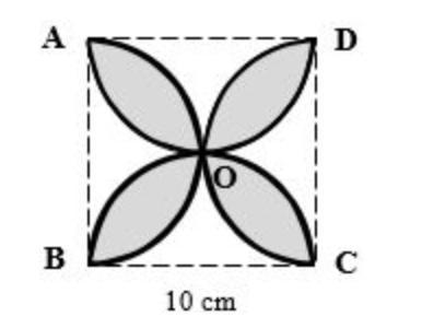 Find the area and perimeter of the shaded region.-example-1