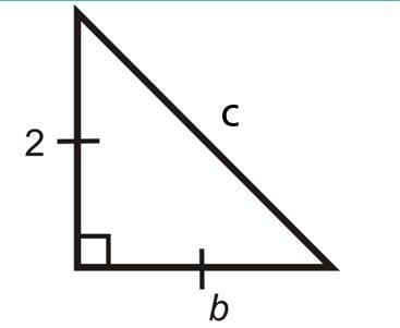 Find the length of c Question 1 options: A.4 √ = 2 B.8√ C.16√ = 4 D.32√= 42√ E.none-example-1