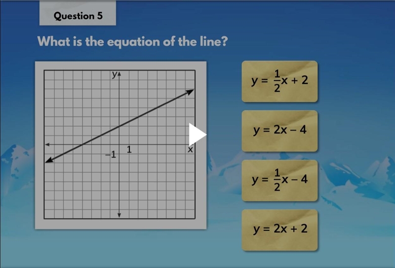 What is the equation of the line? help pls-example-1