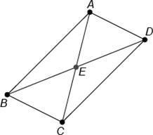 Which of the following statements must be true about parallelogram ABCD? answers: A-example-1