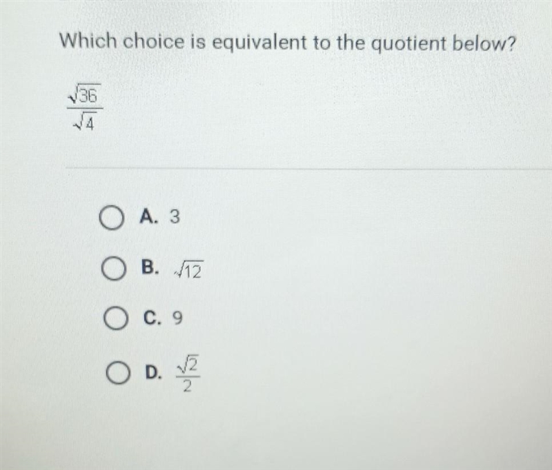 Which choice is equivalent to the quotient below?​-example-1