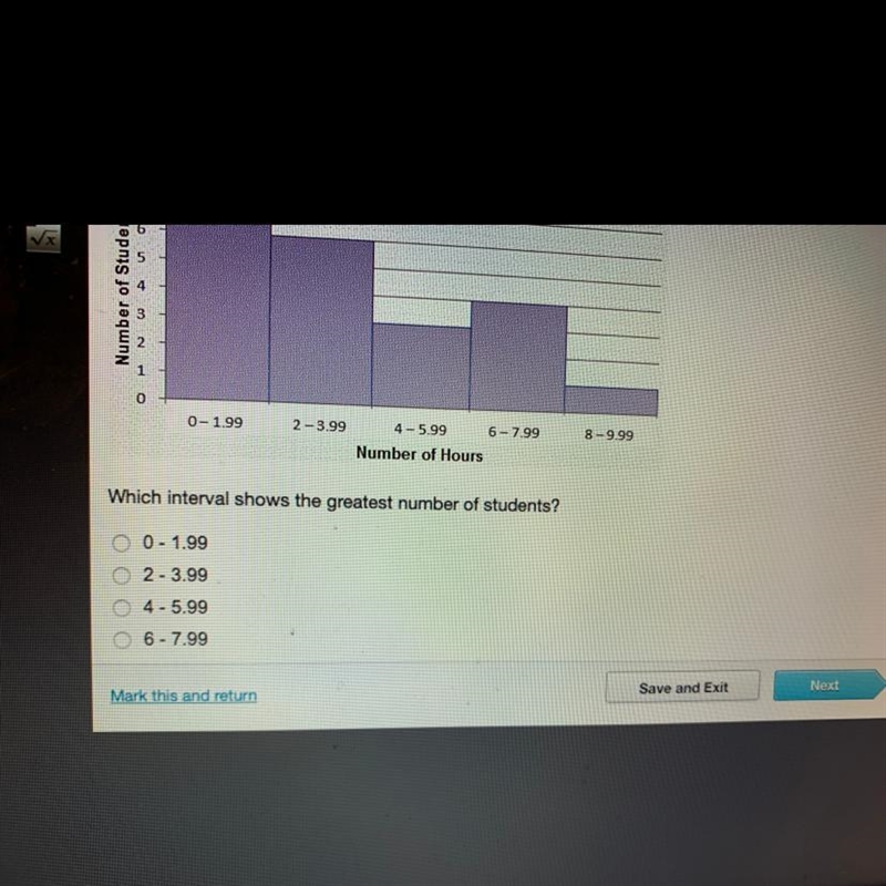 A survey of sixth-graders students recorded how many hours students studied each week-example-1