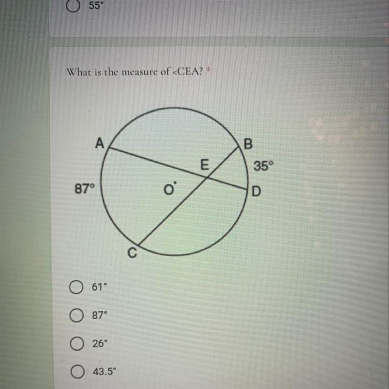 What is the measure of-example-1