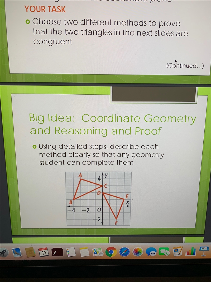 What are the steps in order to prove that these triangles are congruent? HELP PLEASE-example-1