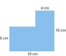 What is the area of the shape below?-example-1