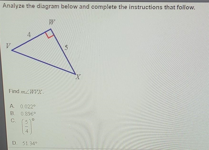 Find m angle WVX.Need help ​-example-1