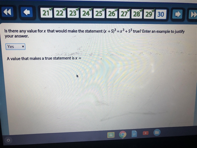 What does x equal? :))-example-1