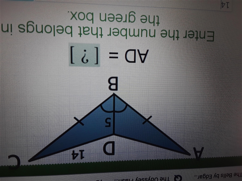 Help please . What does ad equal-example-1