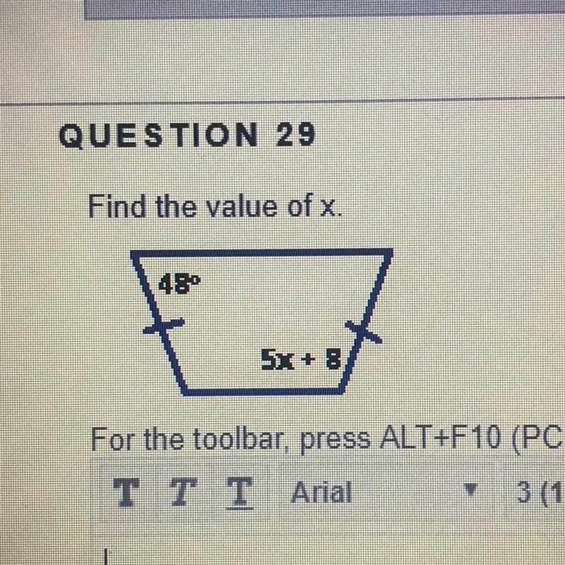 Find the value of x.-example-1