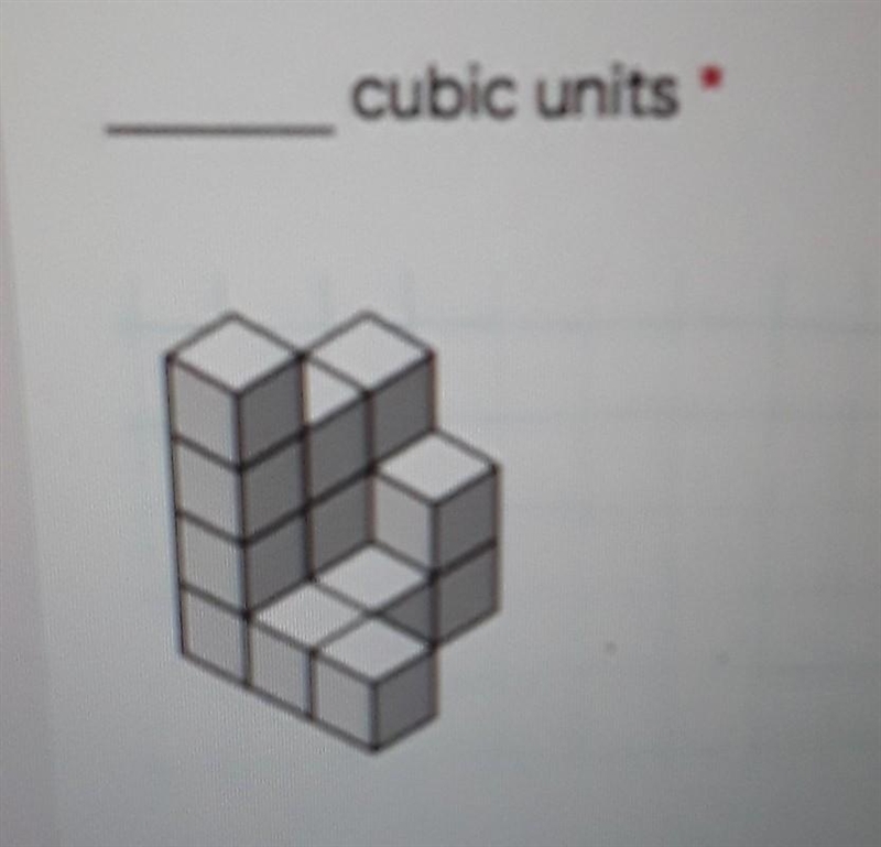 I need help.How many cubic Units are there? ​-example-1