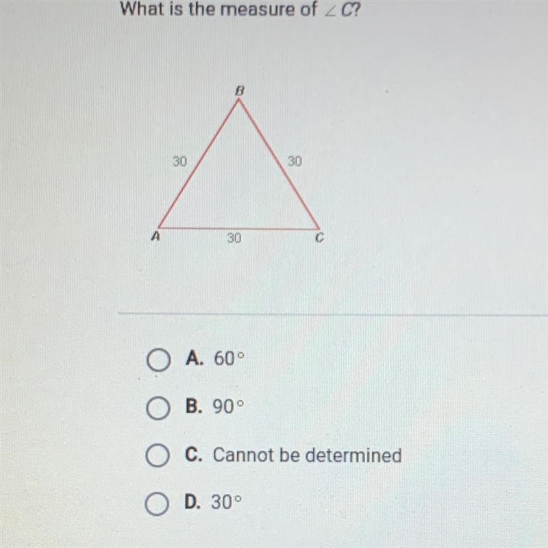 What is the measure of angle C?-example-1