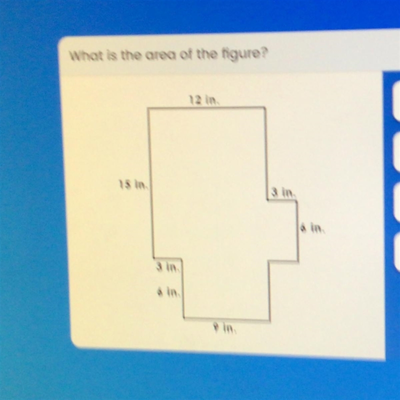 What is the area of the figure?-example-1