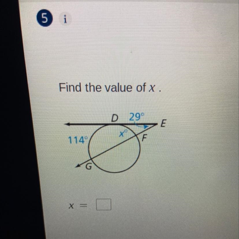 Find the value of x.-example-1