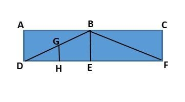 Suppose the length of segment BE is 11 cm. Which is the BEST ESTIMATE for segment-example-1