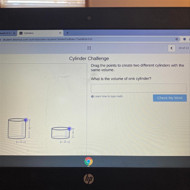 What is the volume of one cylinder?-example-1