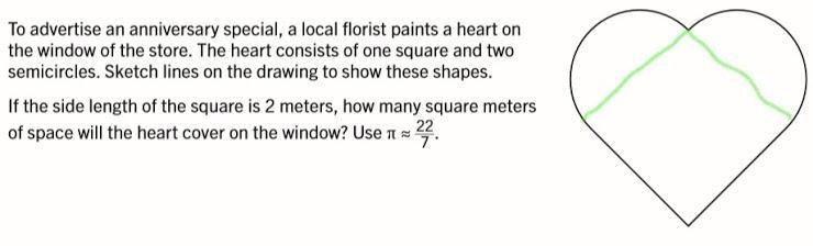 (The green lines complete the square).-example-1