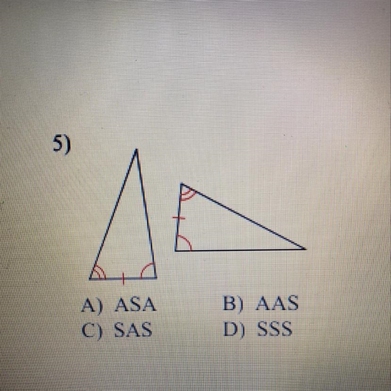 A) ASA C) SASD B) AAS ) SSS-example-1