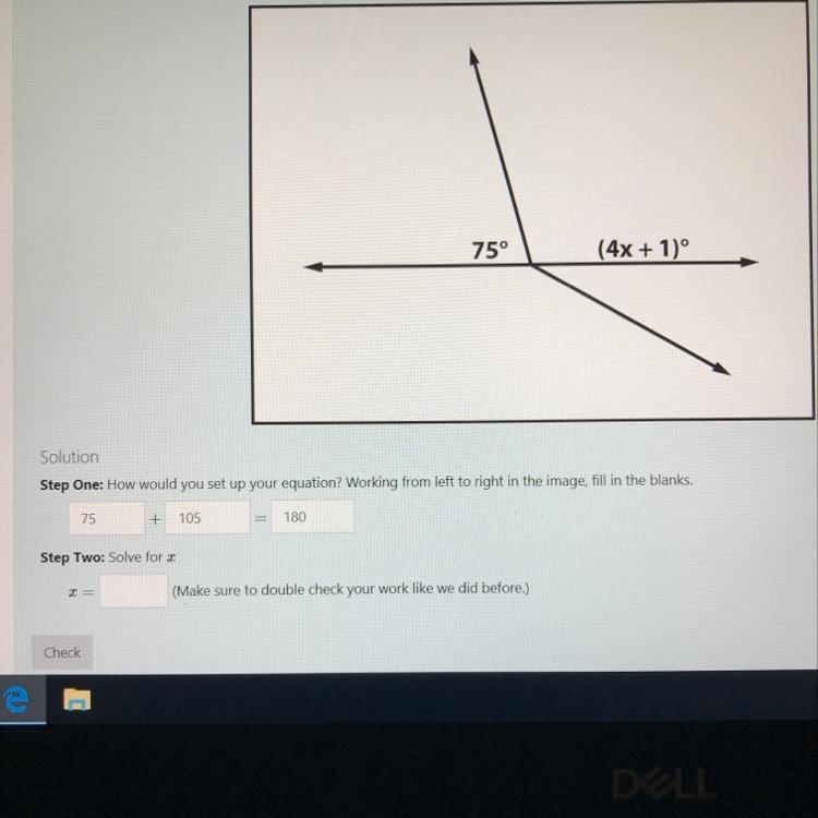 Can you solve for x?-example-1