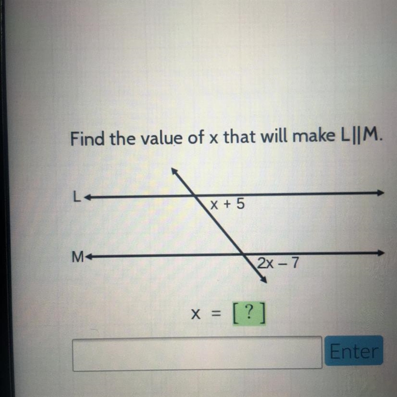 Find the value of x. Plz hurry-example-1